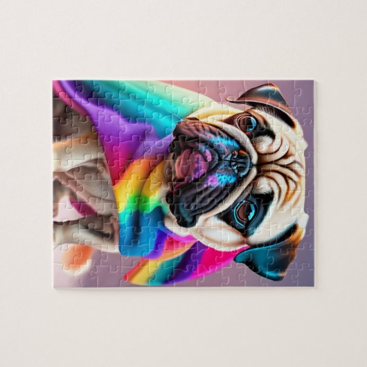 Puzzle Carlin coloré (Horizontal)