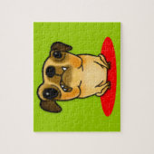 Puzzle Carlin de dent de Snaggle (Vertical)