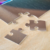 Puzzle Carlin en néon coloré (Côté)