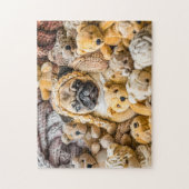 Puzzle Carlin entouré de nounours (Vertical)