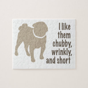 Puzzle Carlin - Je les aime Chubby, Wrinkly et Short