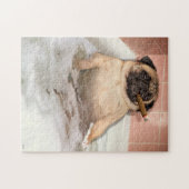 Puzzle Carlin prendre bain bulle (Horizontal)