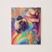 Puzzle Carlin Rainbow Cute (Vertical)