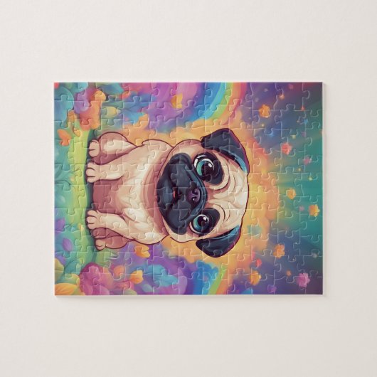 Puzzle Carlin Rainbow Cute (Horizontal)