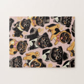 Puzzle Carlin sans couture Retro (Horizontal)