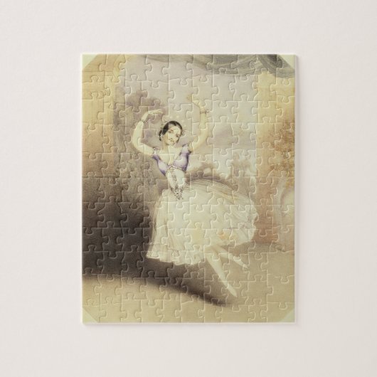 Puzzle Carlotta Grisi (1819-99) dans le ballet du Peri (Vertical)