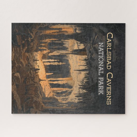 Puzzle Carlsbad Cavernes Parc national Nouveau-Mexique (Horizontal)