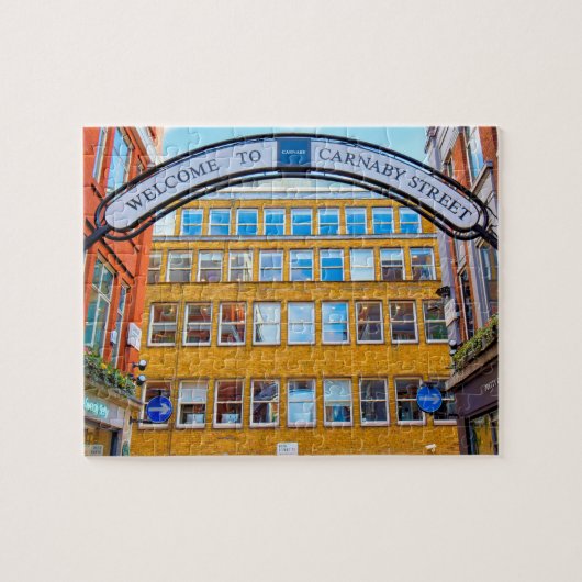 Puzzle Carnaby Street - Londres - 8x10 (Horizontal)