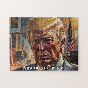 Puzzle Carnage américain de Donald Trump