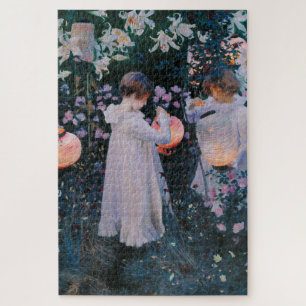 Puzzle Carnation, Lily, Lily, Rose (John Singer Sargent)