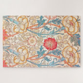 Puzzle Carnation, William Morris (Horizontal)