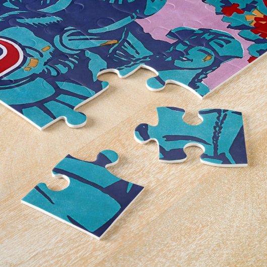 Puzzle Carnaval de 1936, Feb. 22-25, Panama (Côté)