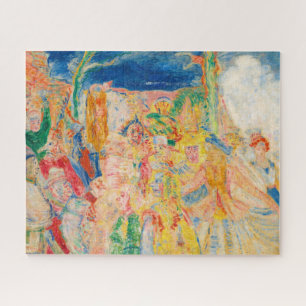 Puzzle Carnaval de Binche, Carnaval de Binche par James E