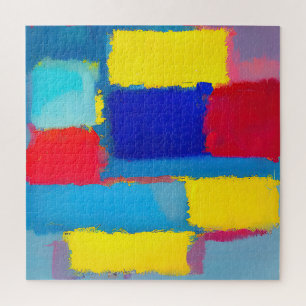 Puzzle "Carnaval de Cobalt" Art Abstrait