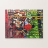 Puzzle Carnavals - Amis sur le manège (Horizontal)