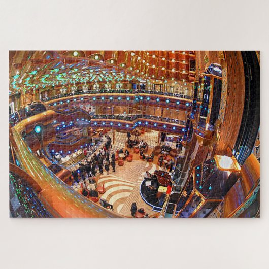Puzzle Carnival Cruise Ship Atrium (Horizontal)