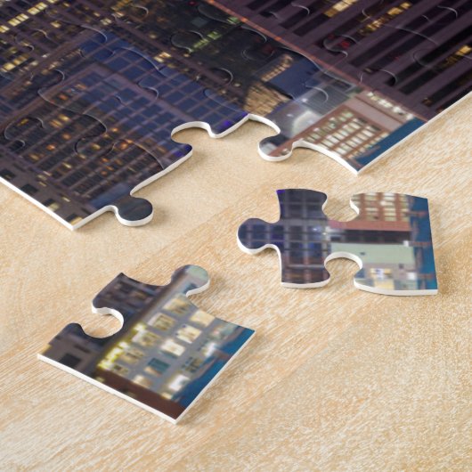 Puzzle Caroline du Nord, Charlotte, vue surélevée (Côté)