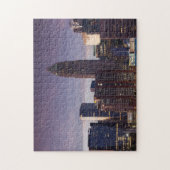 Puzzle Caroline du Nord, Charlotte, vue surélevée (Vertical)