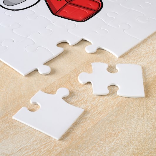 Puzzle Carotte en mécanique avec Boîte à outils (Côté)