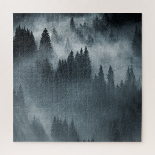 Puzzle Carpates d'hiver : Paysage des montagnes Sunrise