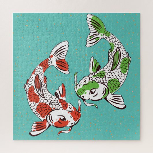 Puzzle Carpe Koi (Vertical)