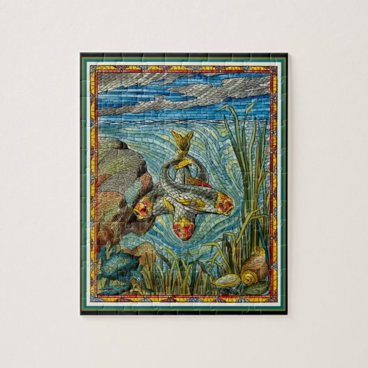 Puzzle Carpe Koï (Vertical)