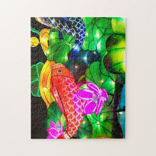 Puzzle Carpes Illuminés (Vertical)