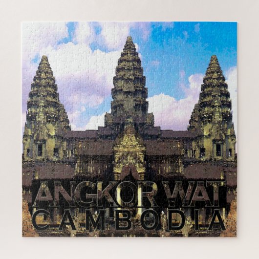Puzzle Carré Angkor Vat (Vertical)