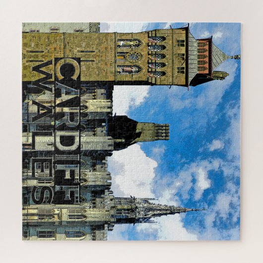 Puzzle Carré Cardiff (Horizontal)