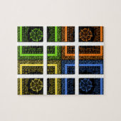 Puzzle Carré dans une boîte (Horizontal)