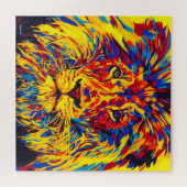 Puzzle carré de lion (Horizontal)