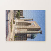 Puzzle carré Registan au coucher du soleil - Samarkand, O (Horizontal)