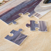 Puzzle carré Registan au coucher du soleil - Samarkand, O (Côté)