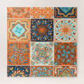 Puzzle Carreaux de céramique : motif abstrait. (Horizontal)