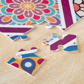 Puzzle Carreaux de Mandala marocains (Côté)