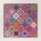 Puzzle Carreaux de Mandala marocains (Horizontal)