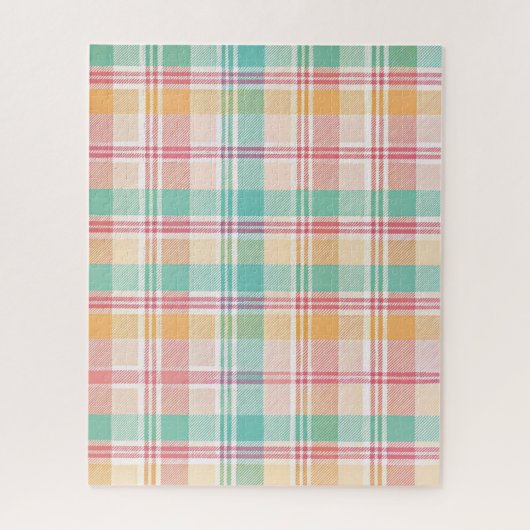 Puzzle Carreaux Vichy Multicolores (Vertical)