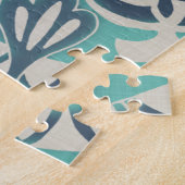 Puzzle Carrelage Batik Bleu I (Côté)