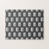 Puzzle Carrelage de votre logo de conception d'image ou d (Horizontal)