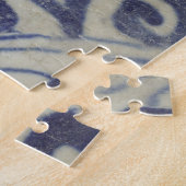 Puzzle Carrelage Delft Antique Pot de Fleur Céramique (Côté)