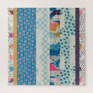 Puzzle Carrelage en Patchwork Carreaux Design Motif sans 