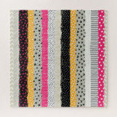 Puzzle Carrelage en Patchwork : Conception Versatile Sans (Horizontal)