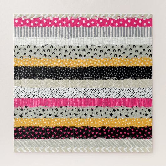 Puzzle Carrelage en Patchwork : Conception Versatile Sans (Vertical)