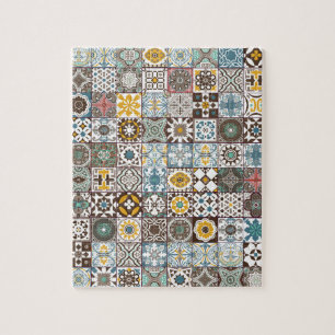 Puzzle Carrelage marocain coloré