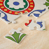 Puzzle Carrelage marocain : Motif coloré sans couture. (Côté)