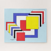 Puzzle Carrés Abstraits (Horizontal)