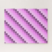 Puzzle Carrés rose et violet (Horizontal)