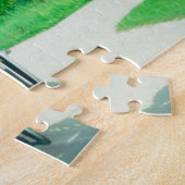 Puzzle Carrosse Amish Indiana. (Côté)