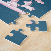 Puzzle Carrousel arc-en-ciel magique Unicorn anniversaire (Côté)