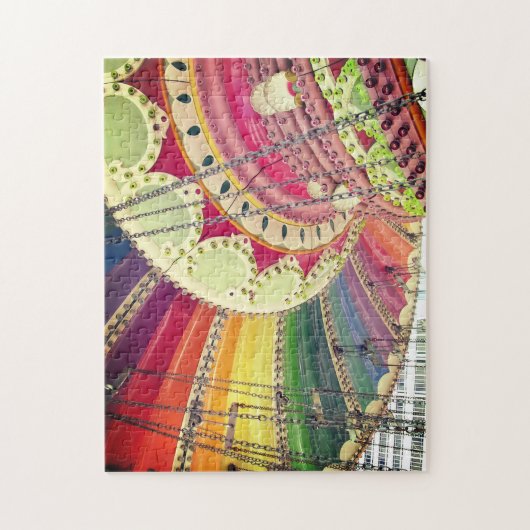 Puzzle Carrousel coloré (Vertical)